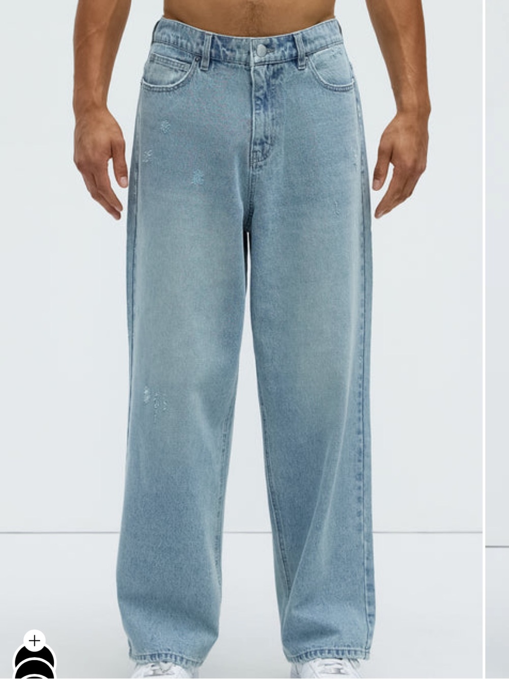 NEW Fashion Nova Vaughn Baggy Jeans size 40